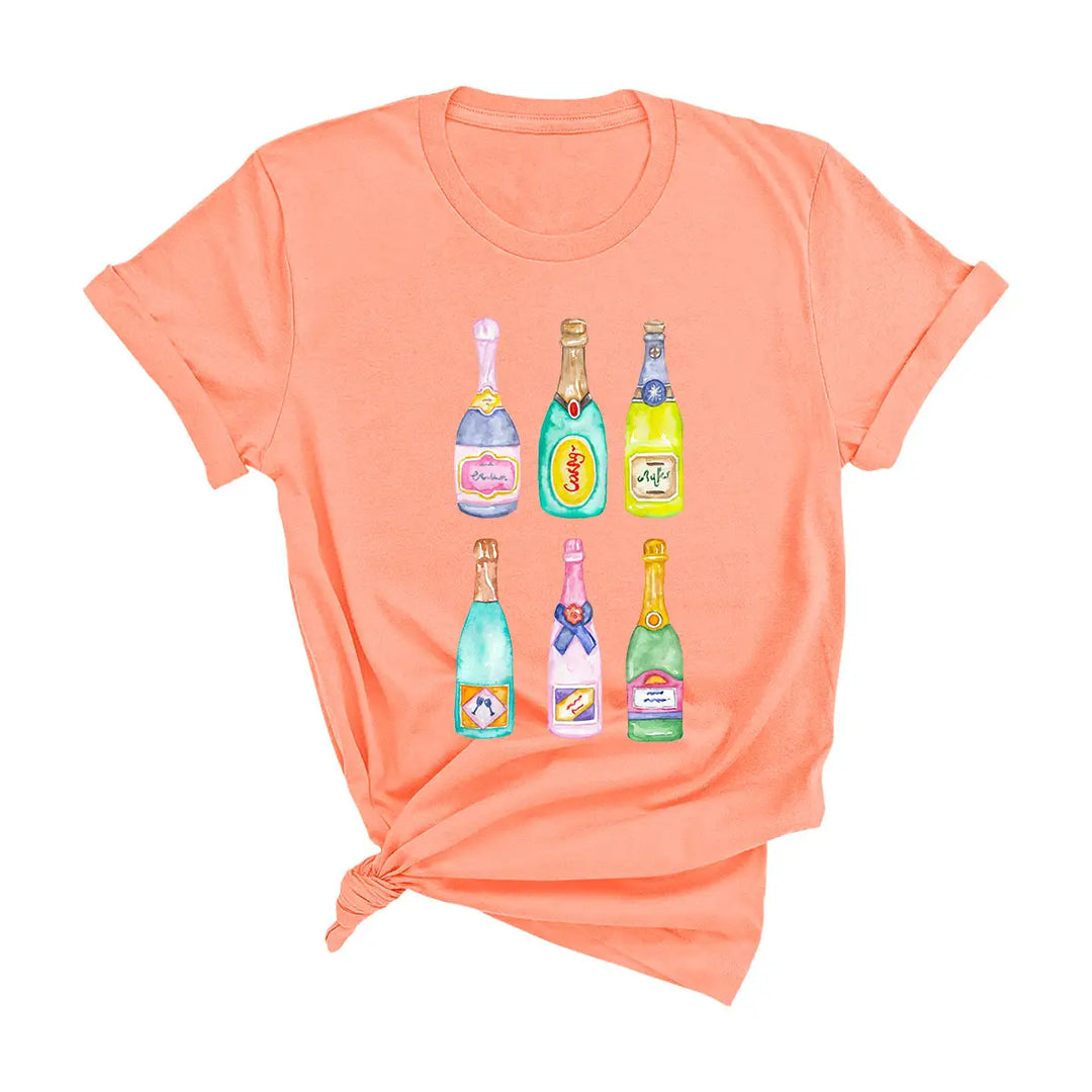 CHAMPAGNE PROBLEMS T-SHIRT - SUNSET