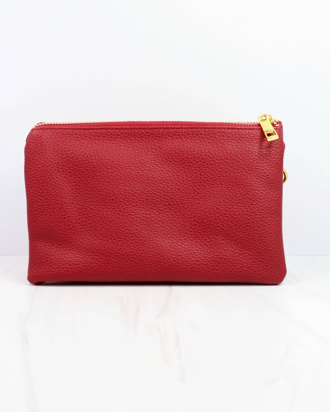 LIZ CROSSBODY BAG - BURGUNDY