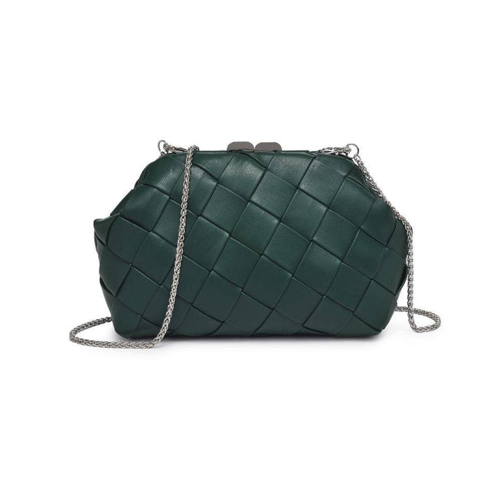 PAULINE WOVEN CROSSBODY - FOREST