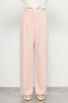 SKIES ARE BLUE RECYCLED WIDE LEG PANTS - ROSE CLOUD