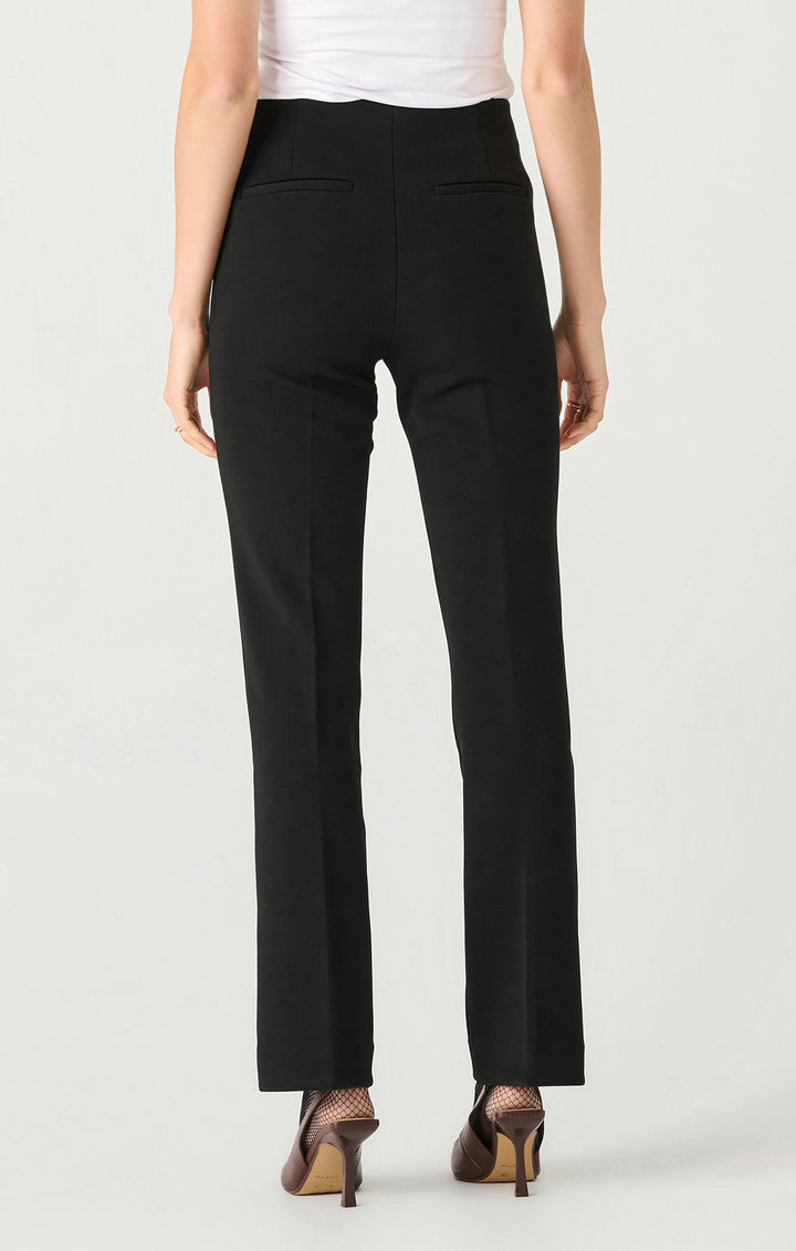 SLIM FIT BOOTCUT PANT - BLACK