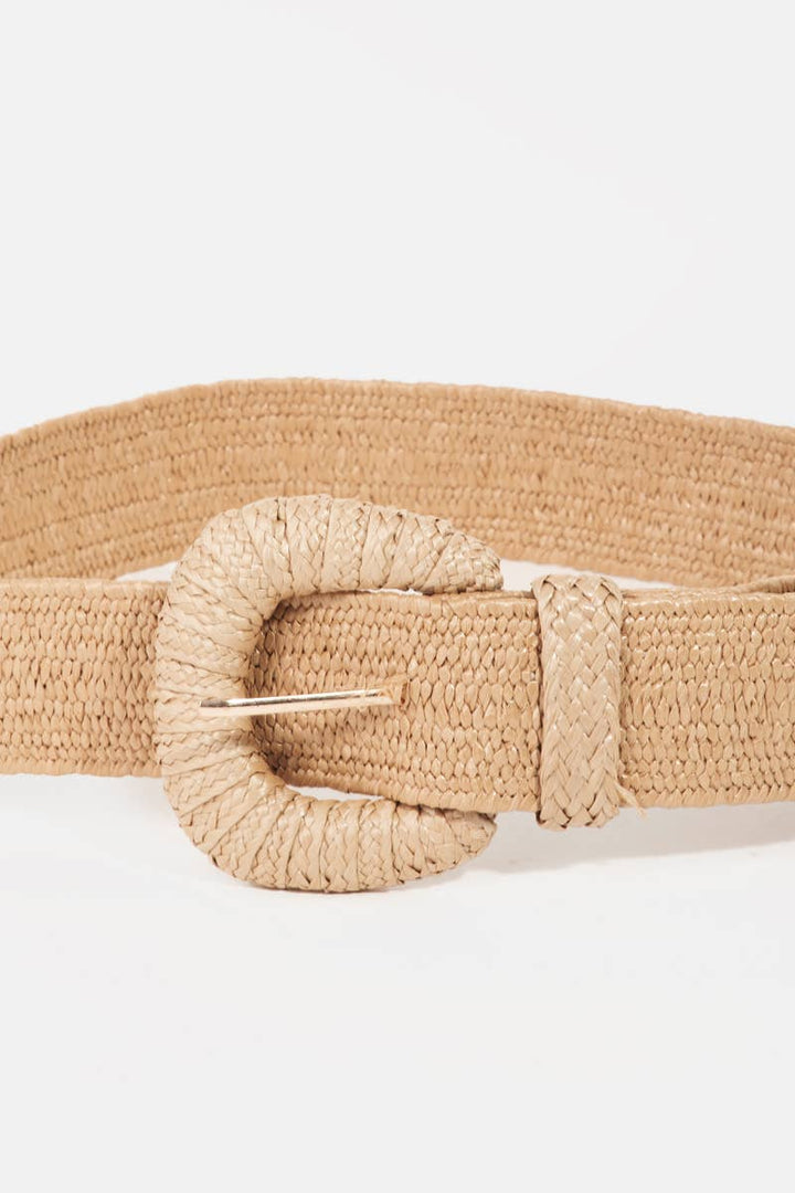 BRAIDED STRETCH FASHION BELT -