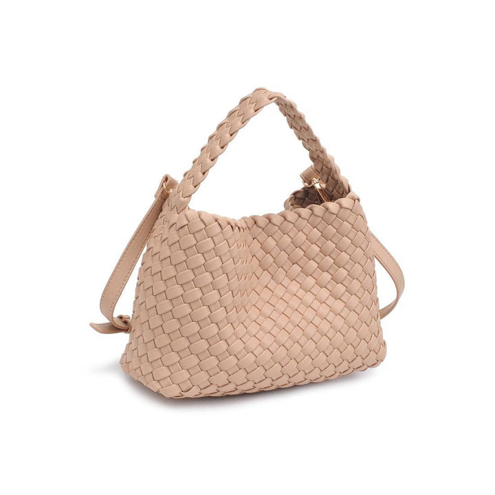 KAIA WOVEN CROSSBODY - LEMON