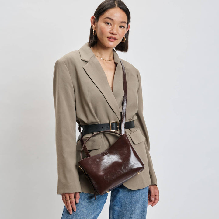 SOPHIE CROSSBODY - BURGUNDY