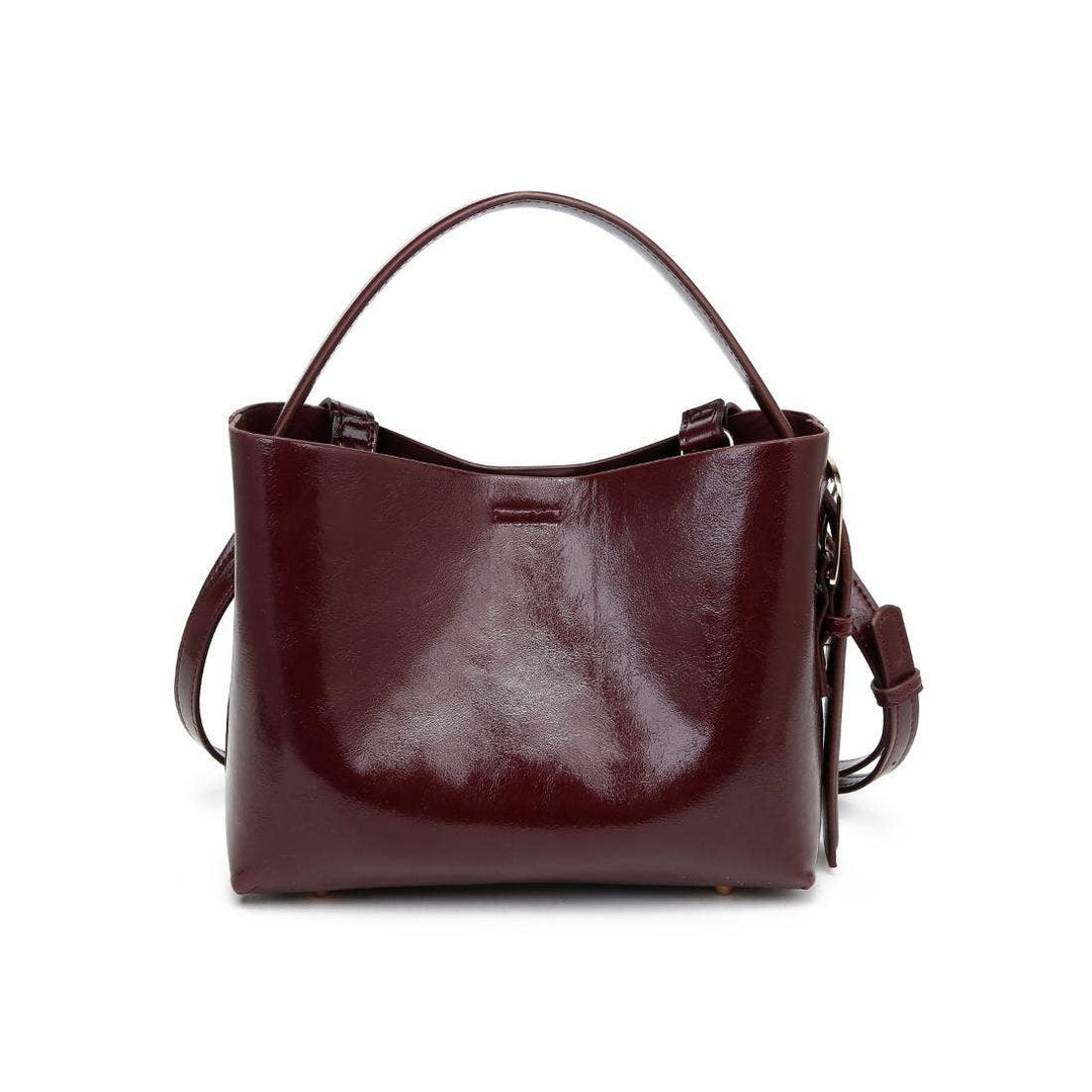 SOPHIE CROSSBODY - BURGUNDY