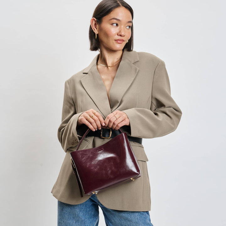 SOPHIE CROSSBODY - BURGUNDY