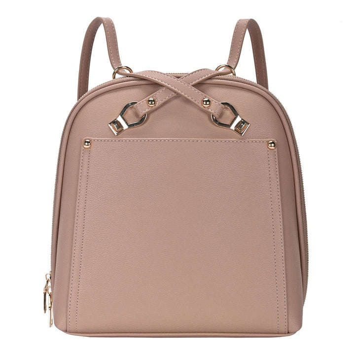 THE DAISY CONVERTIBLE BACKPACK PURSE - PINK