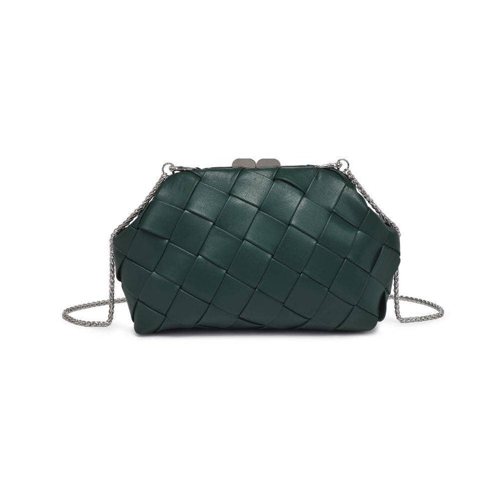 PAULINE WOVEN CROSSBODY - FOREST