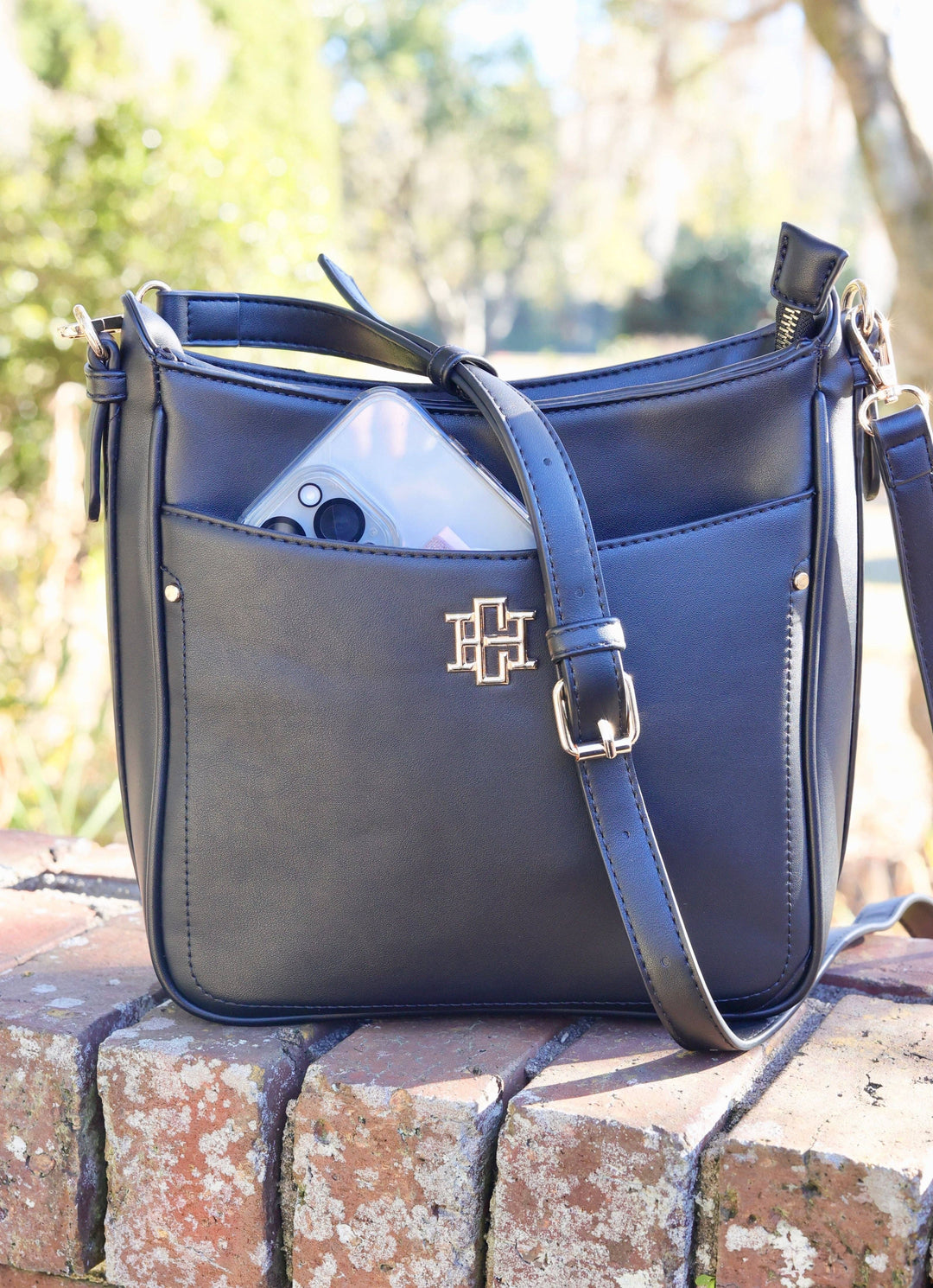 BETHANY CROSSBODY BAG - BLACK