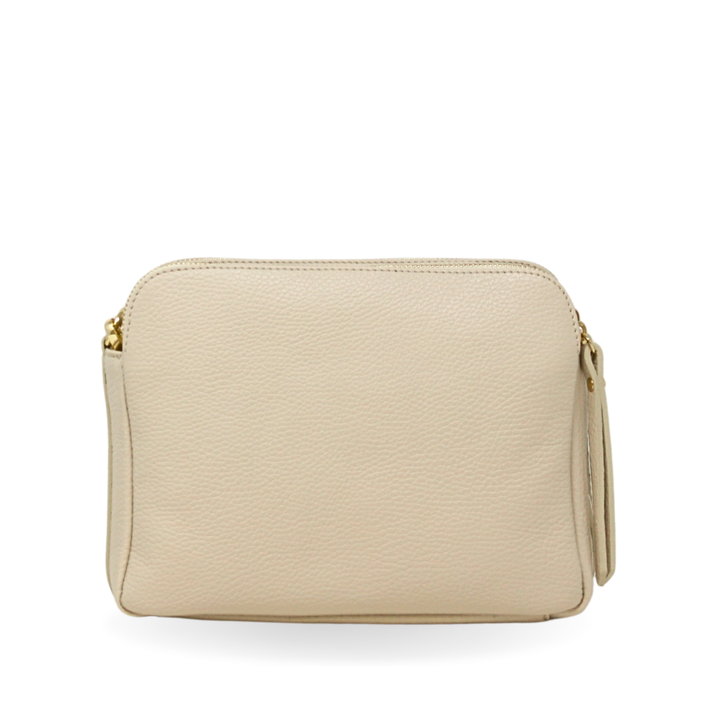 GENUINE ITALIAN LEATHER CROSSBODY BAG