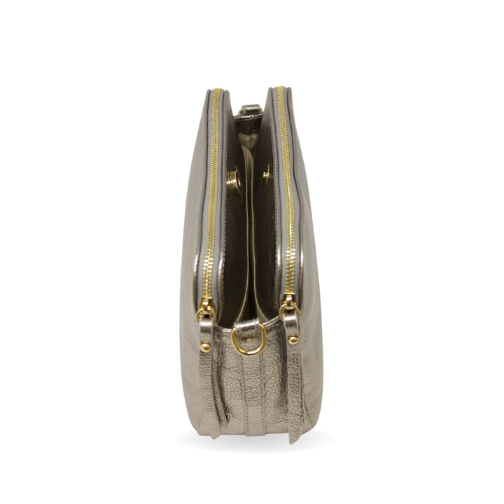 GENUINE ITALIAN LEATHER CROSSBODY BAG