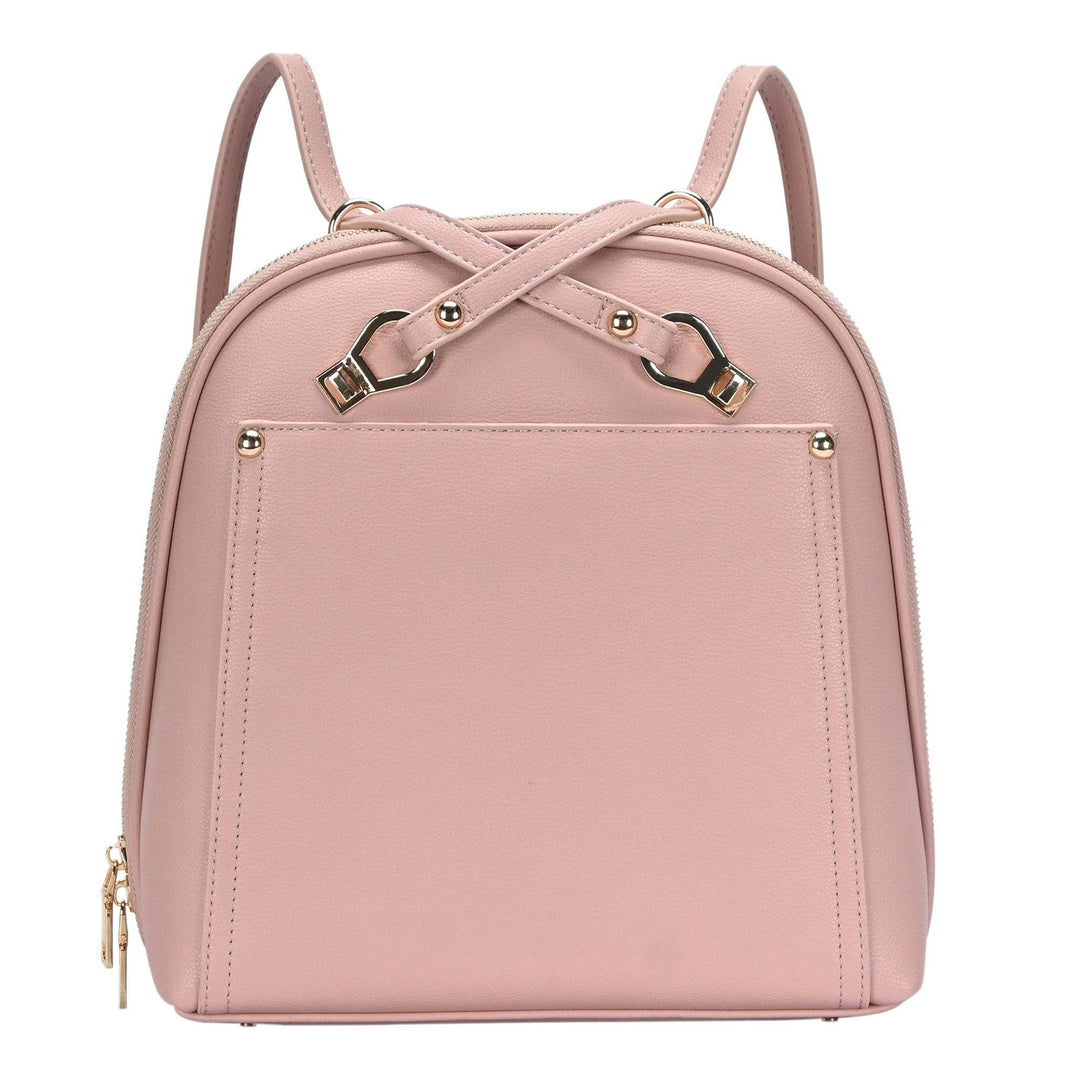 THE DAISY CONVERTIBLE BACKPACK PURSE - PINK