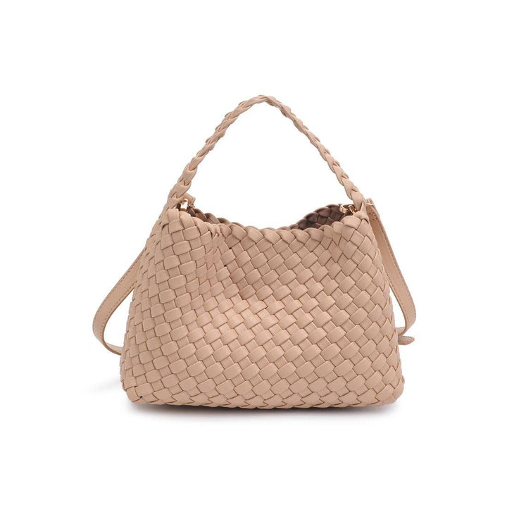 KAIA WOVEN CROSSBODY - LEMON