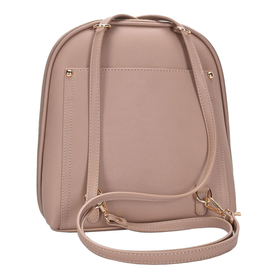 THE DAISY CONVERTIBLE BACKPACK PURSE - PINK