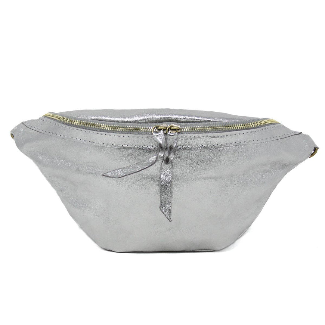 GENUINE ITALIAN LEATHER CROSSBODY FANNY PACK