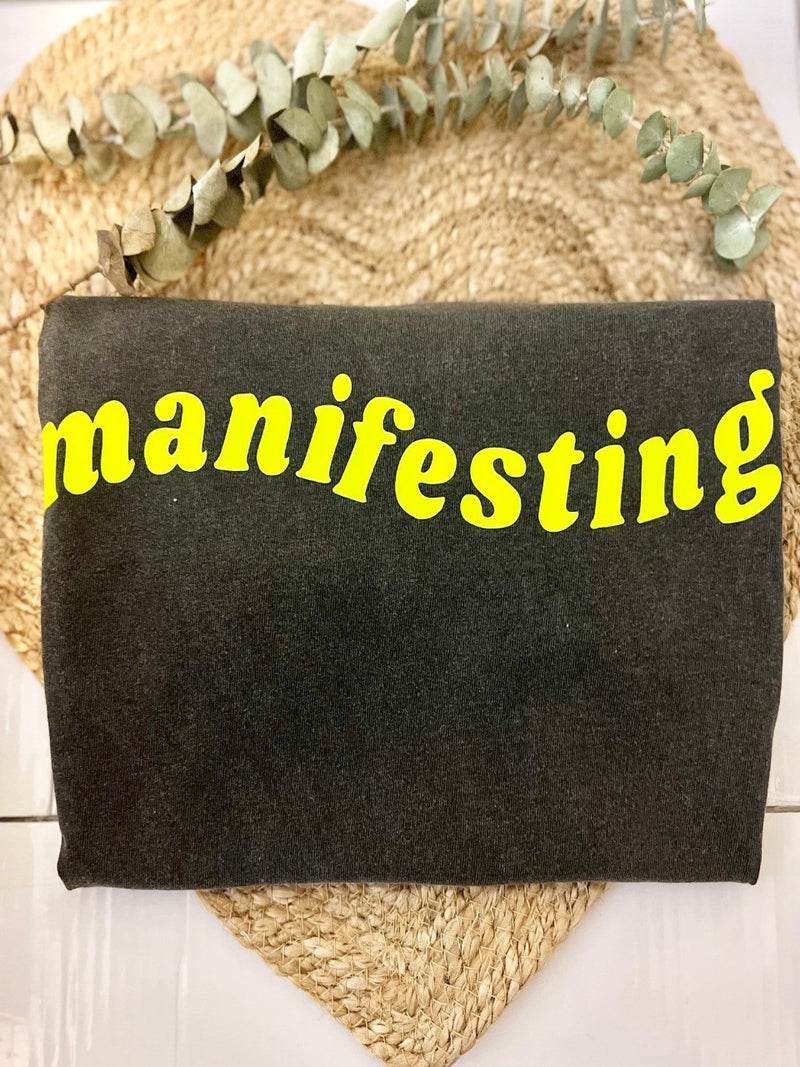 MANIFESTING TEE BY JAZZCRAFTED - PEPPER