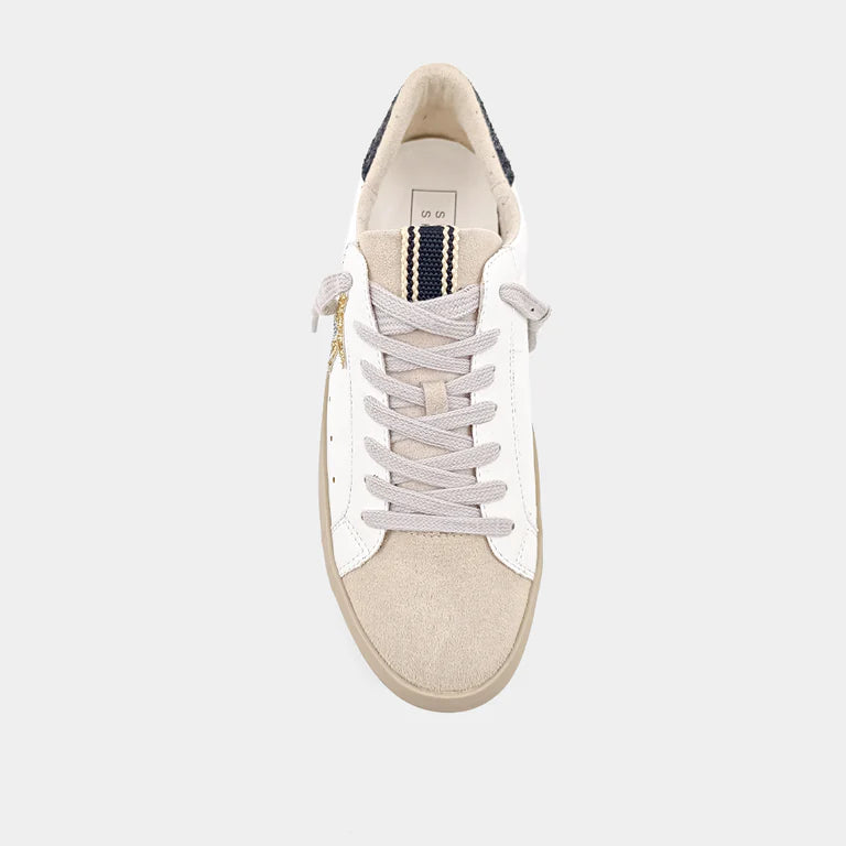 PAMELA GENUINE LEATHER STAR SNEAKER