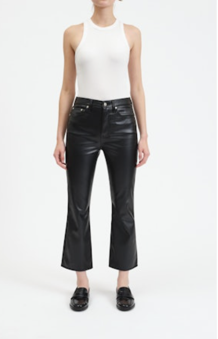 SHY GIRL HIGH RISE CROP FLARE-CINEMATIC