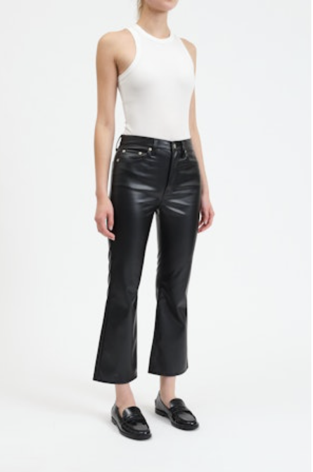 SHY GIRL HIGH RISE CROP FLARE-CINEMATIC