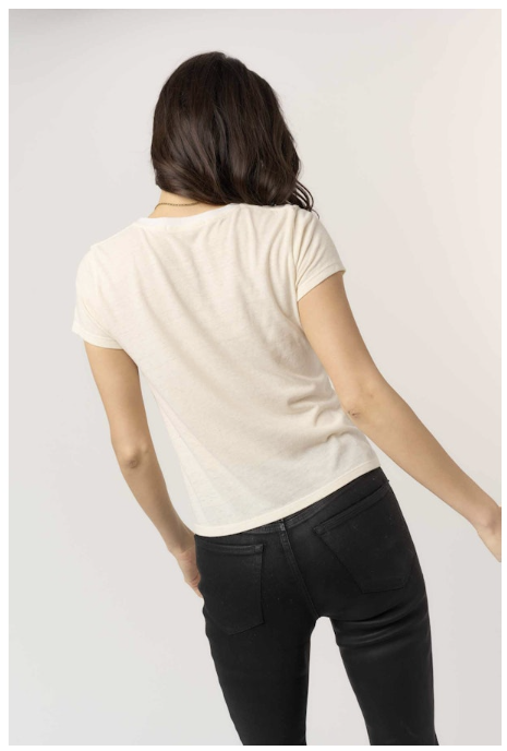 TEAM NICE BABY TEE - CREAM