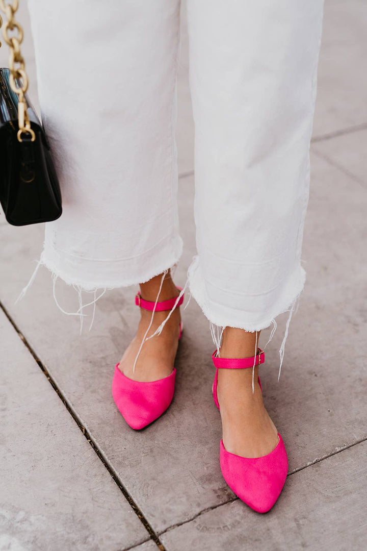 ROLLASOLE SLINGBACK FLATS - PINK CRUSH