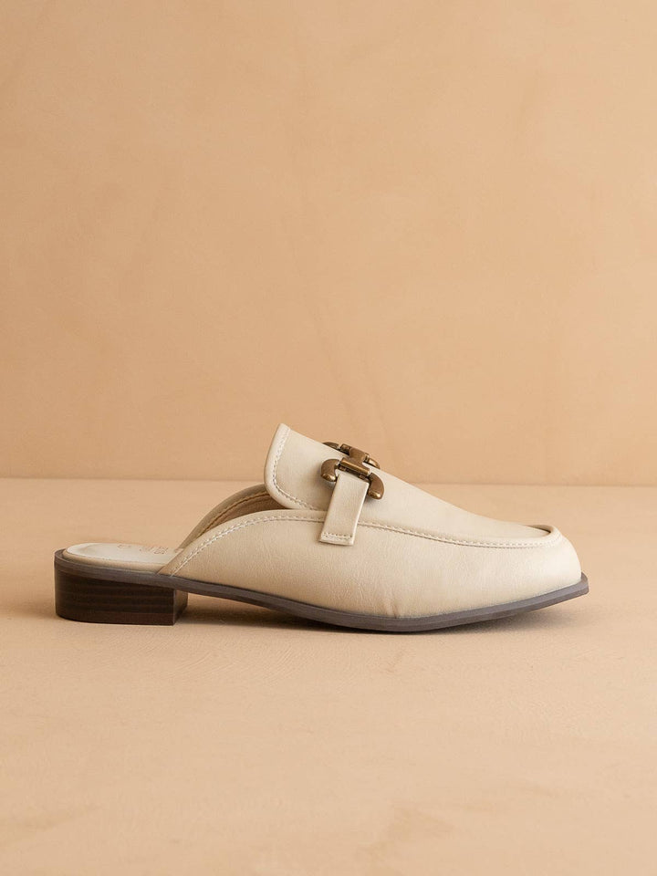 THE BLAKELY MULE LOAFER - BEIGE