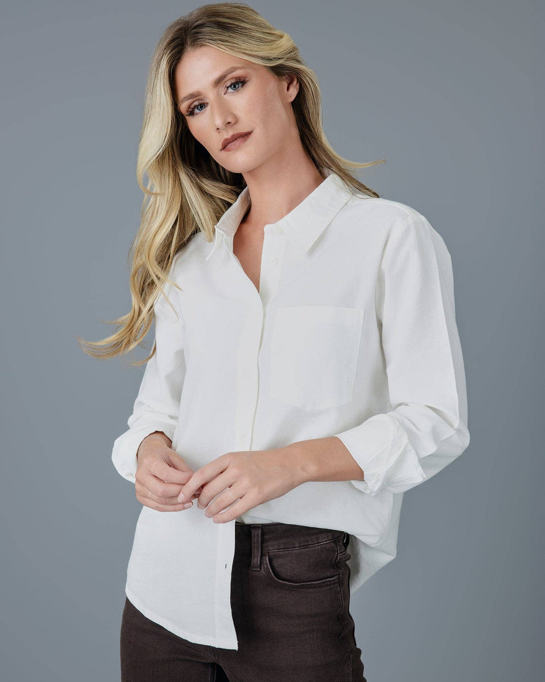 SOFIA SHIRT - WINTER WHITE