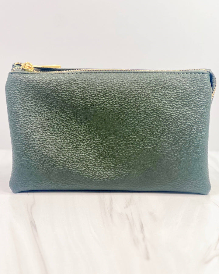 LIZ CROSSBODY BAG - HUNTER GREEN