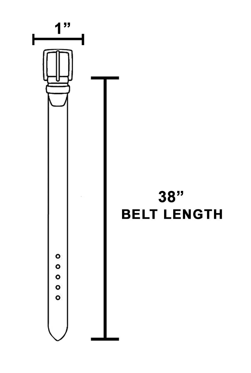 ALLIGATOR VEGAN LEATHER BELT