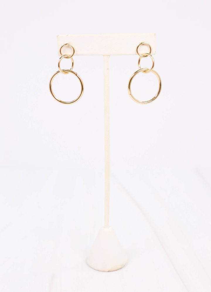 MOREY DROP EARRINGS - GOLD