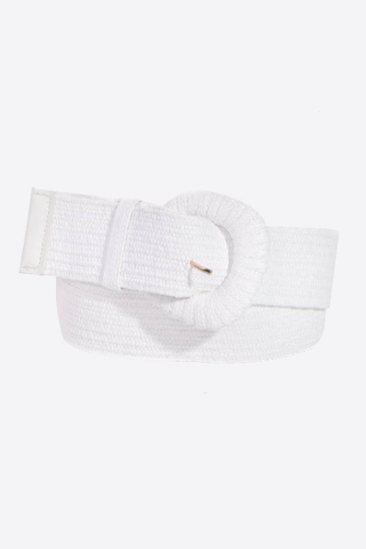 BRAIDED STRETCH FASHION BELT -