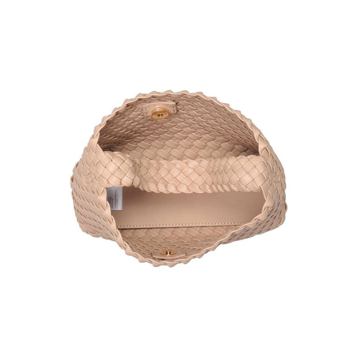 KAIA WOVEN CROSSBODY - LEMON
