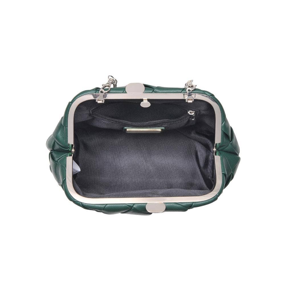 PAULINE WOVEN CROSSBODY - FOREST